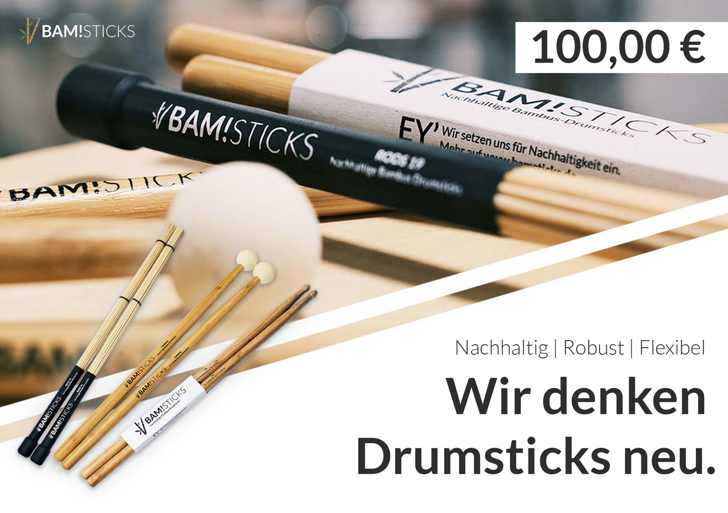 BAM!Gutschein | 100,00 €